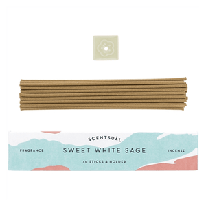 Scentsual Japanese Incense, Sweet White Sage