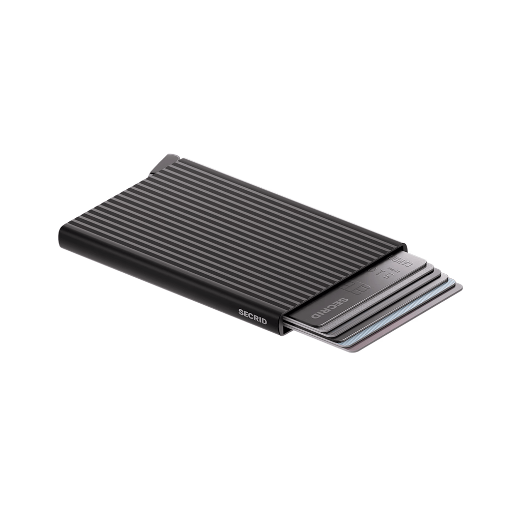 Secrid CardProtector+ Fluted Black