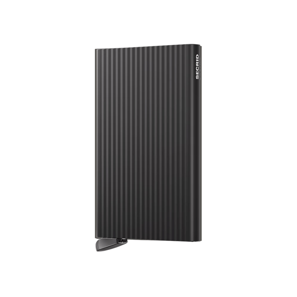 Secrid CardProtector+ Fluted Black
