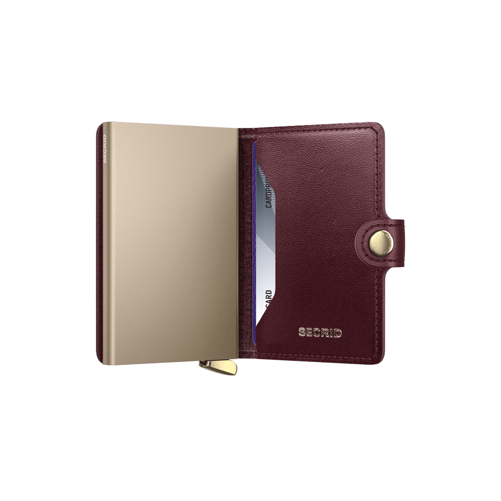 Secrid Premium MiniWallet, Emboss Diamond Bordeaux