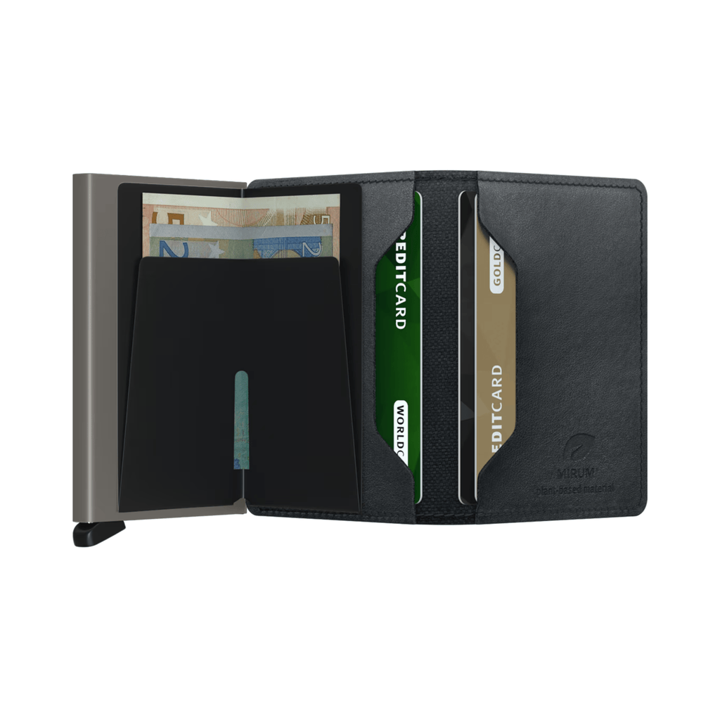 Secrid SlimWallet, Mirum Plant-Based Black