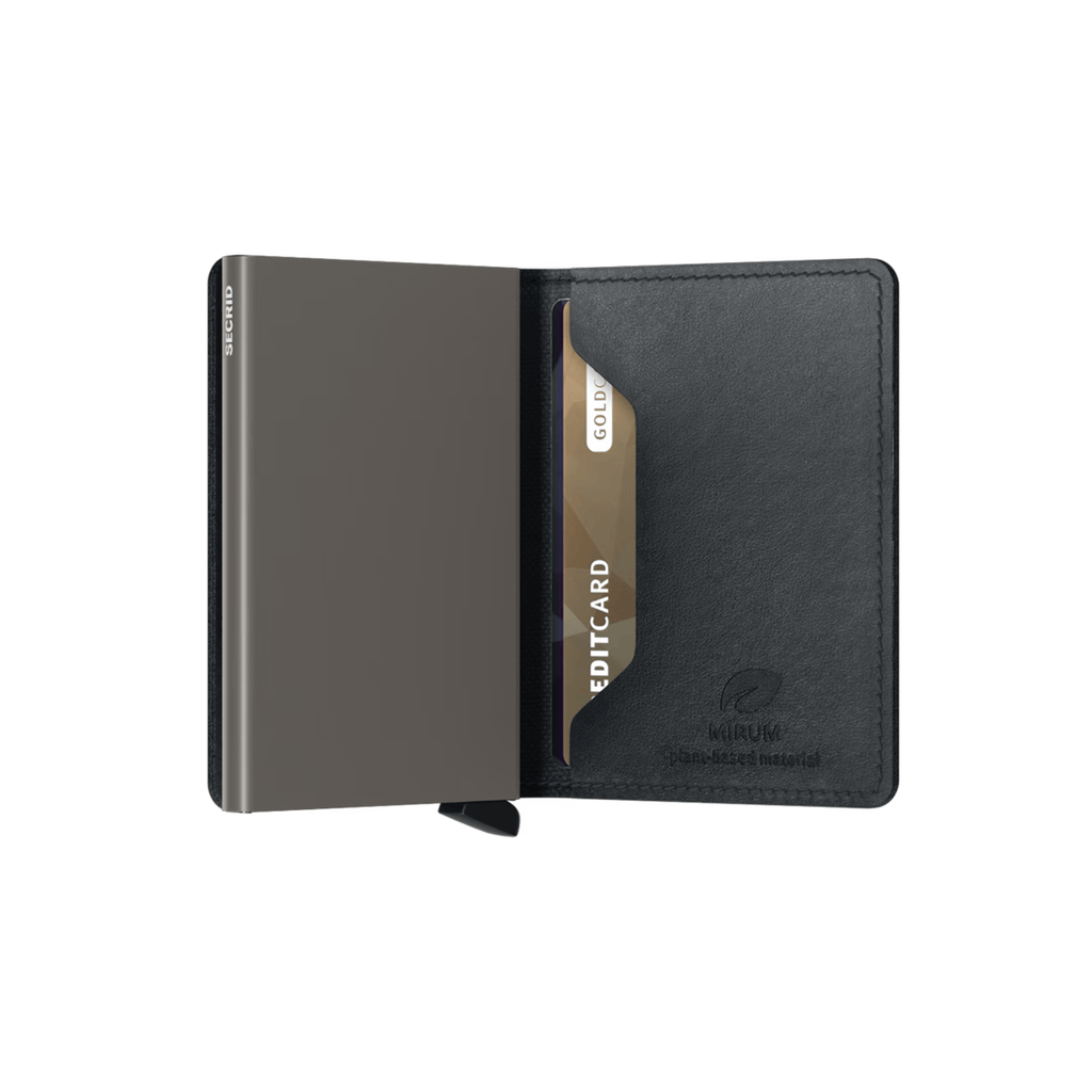 Secrid SlimWallet, Mirum Plant-Based Black