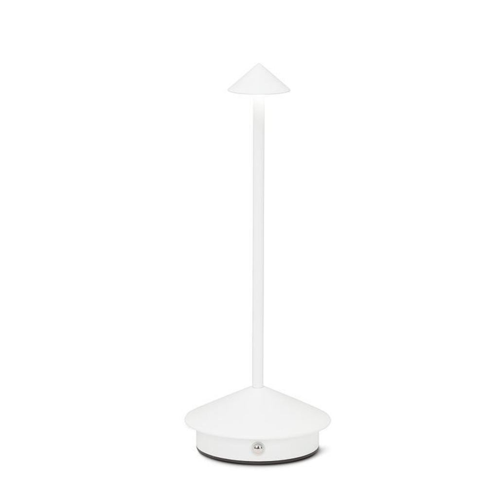 Slim Arrow LED Table Lamp White