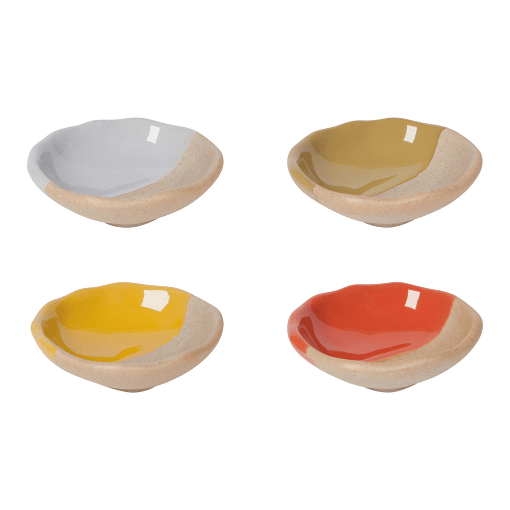 Solar Pinch Bowls, Set of 4