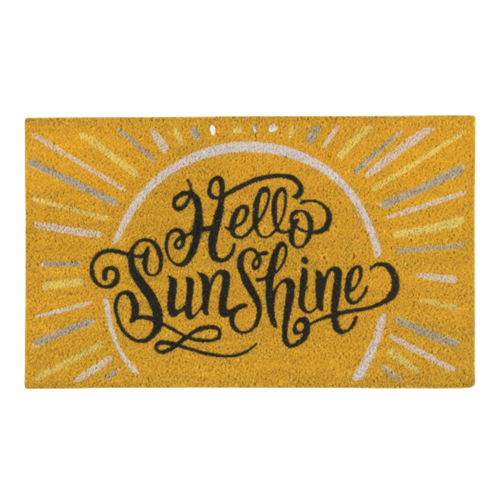 Hello Sushine Coir Mat