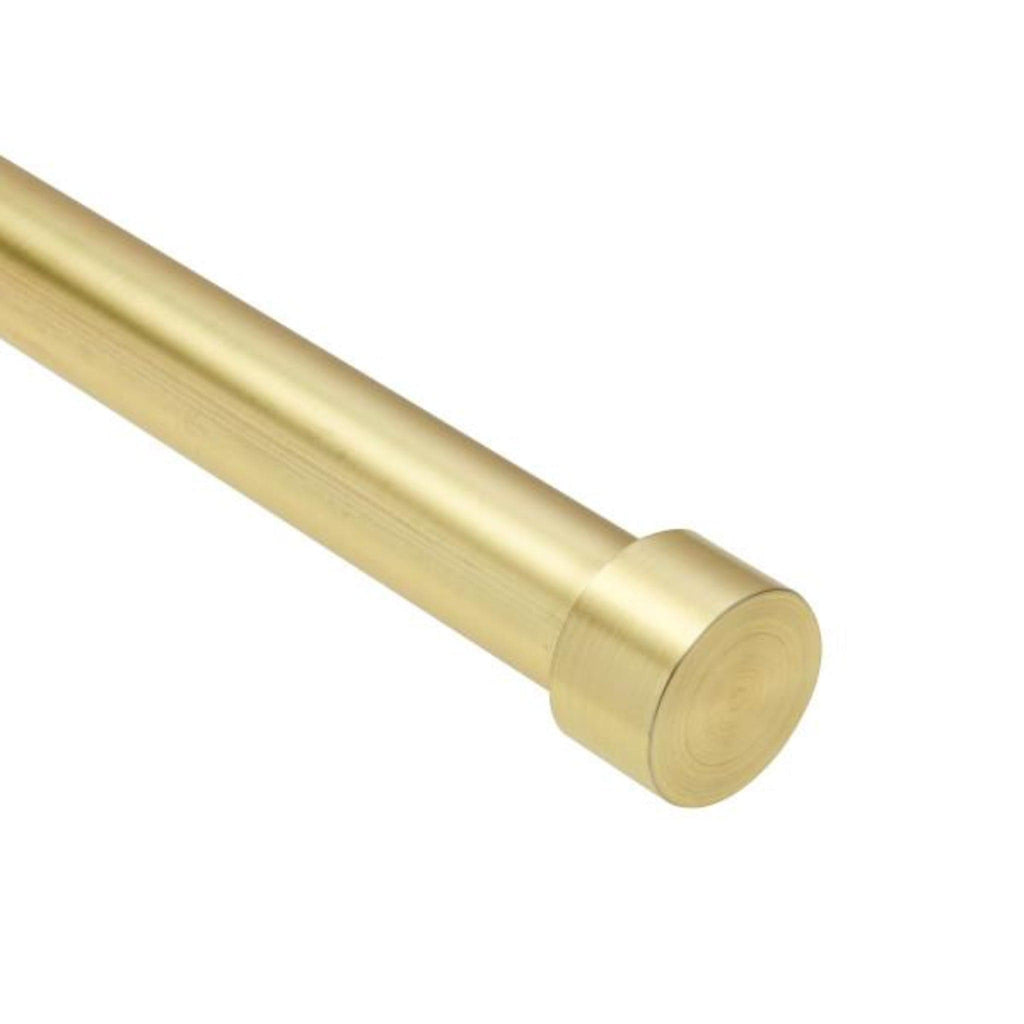 Umbra Cappa Curtain Rod, Brass