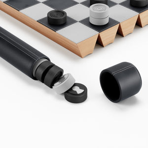 Umbra Rolz Chess & Checkers Set