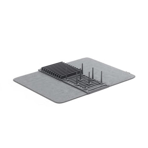 Umbra UDry Dish Drying Rack & Mat, with Pegs