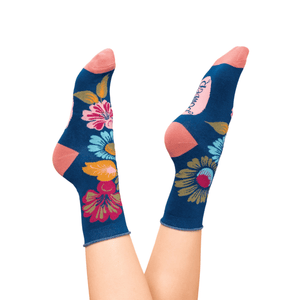 Powder Design Ankle Socks, Vintage Floral