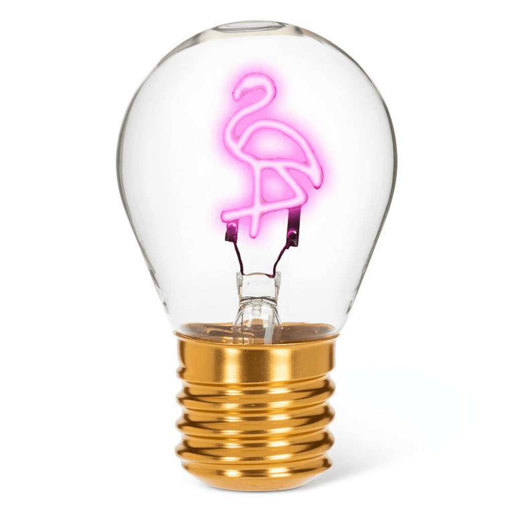 Volt Neon LED Lightbulb Flamingo