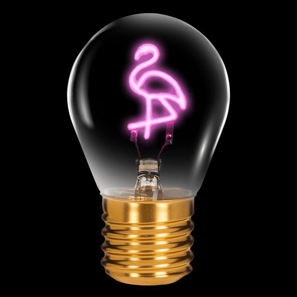 Volt Neon LED Lightbulb