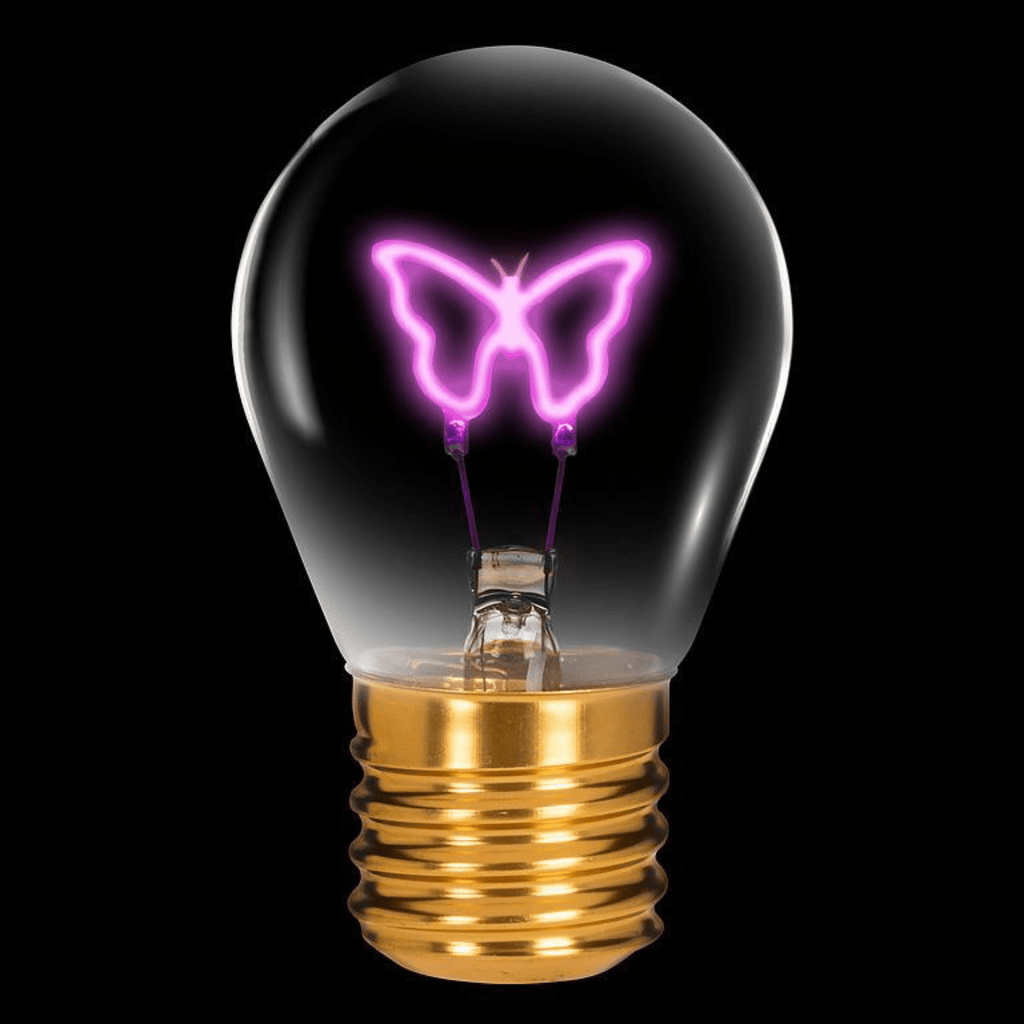 Volt Neon LED Lightbulb