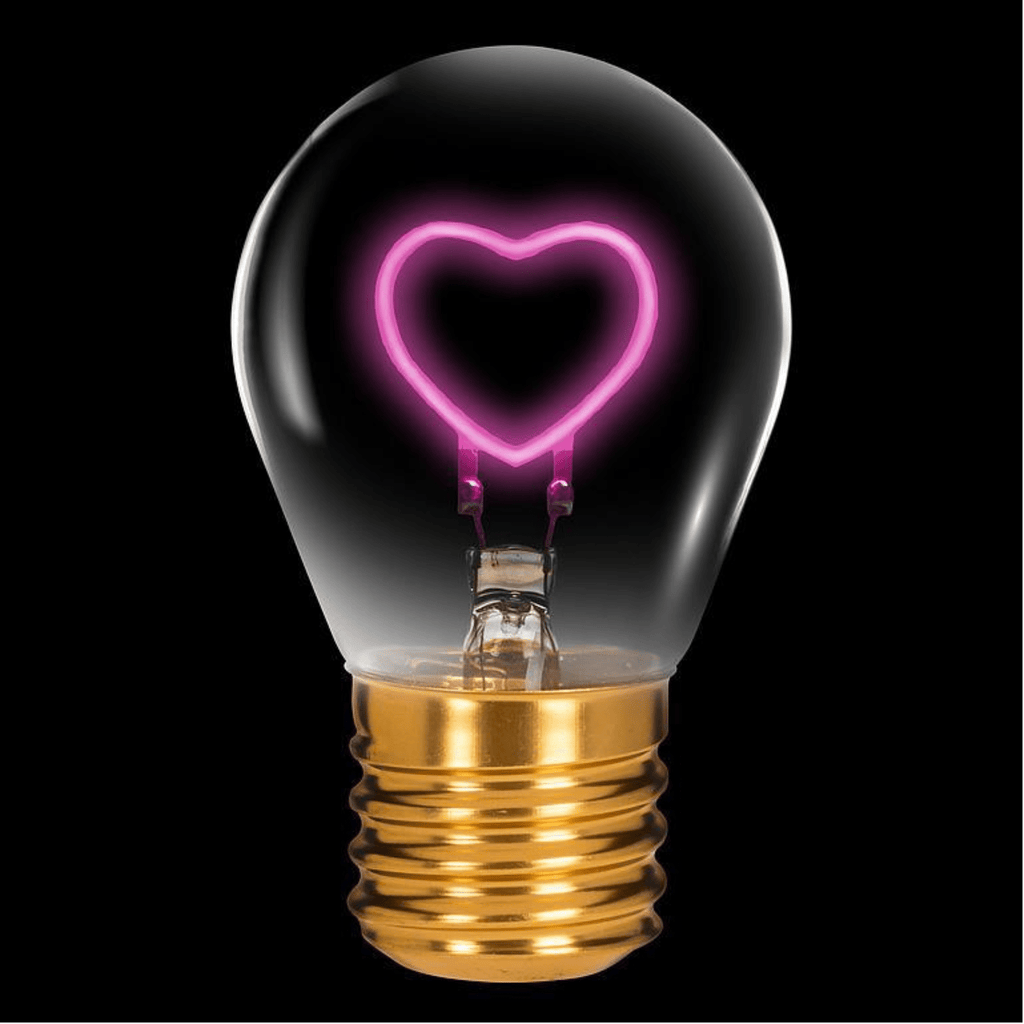 Volt Neon LED Lightbulb