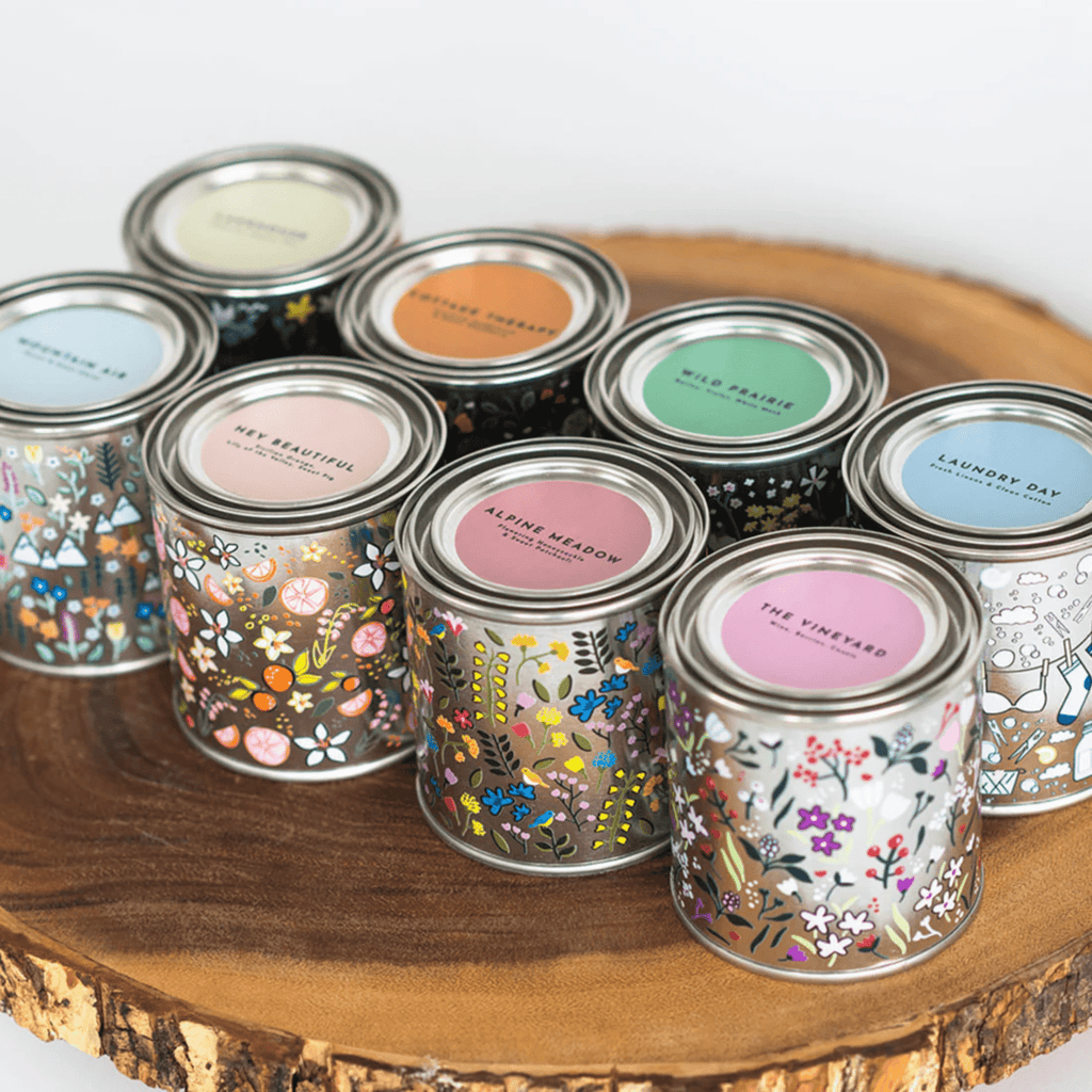 Weekday Candles Paint Tin, Mountain Air