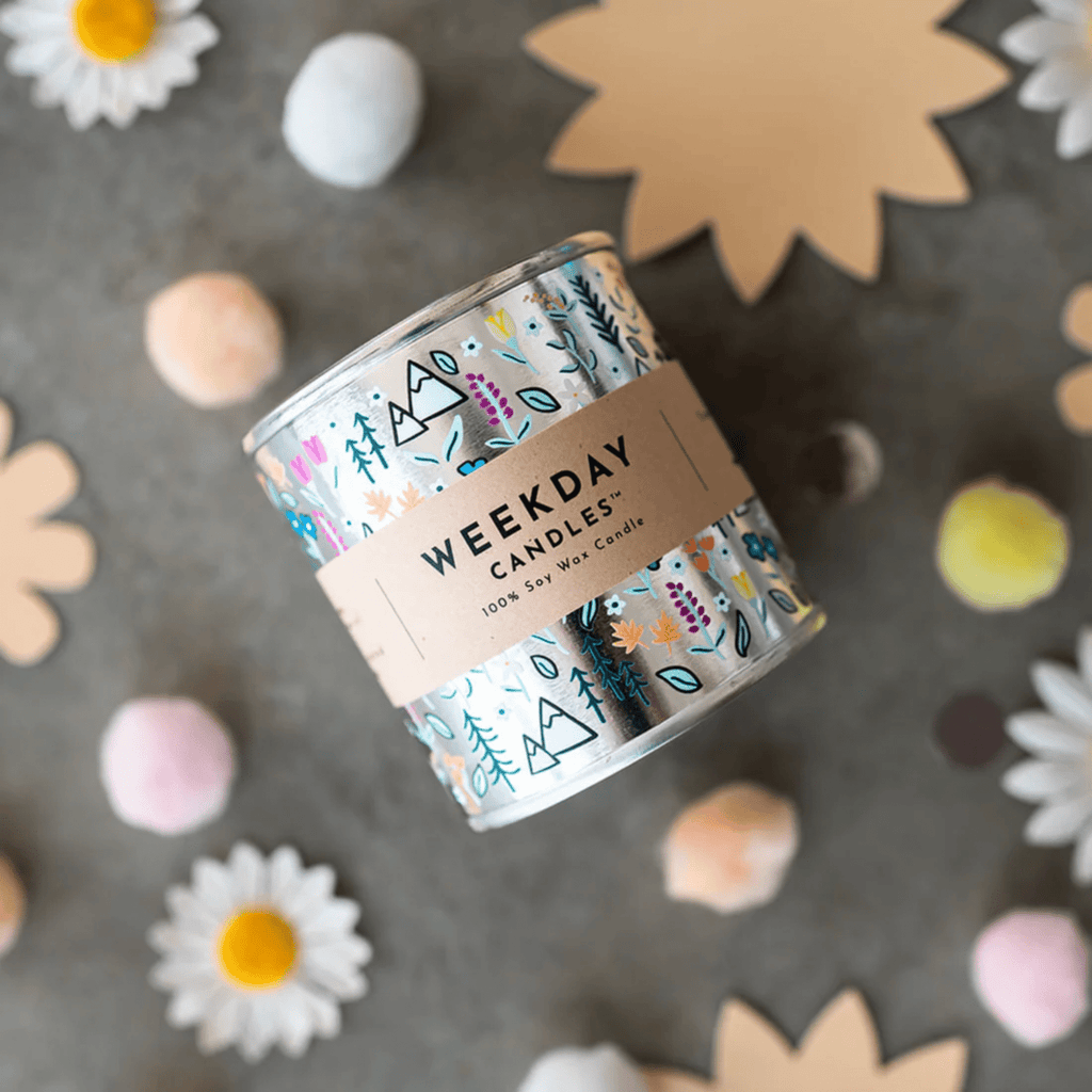Weekday Candles Paint Tin, Mountain Air