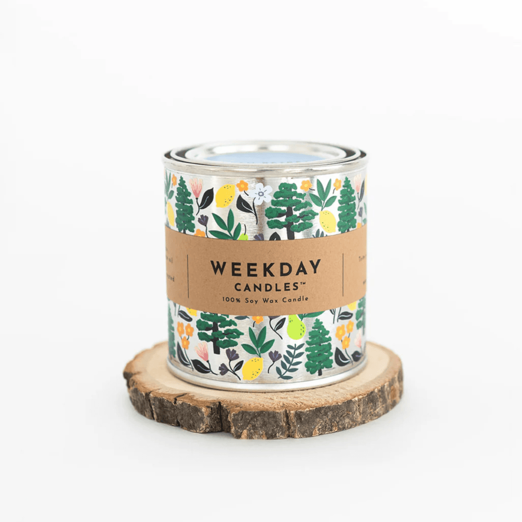 Weekday Candles Paint Tin, Urban Retreat