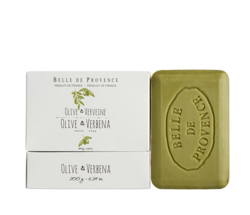 Belle de Provence Bar Soap, Olive & Mint