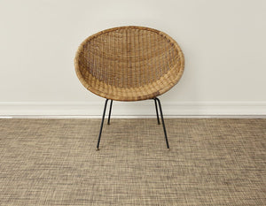 Chilewich Plynyl® Basketweave Woven Floor Mat, Bark