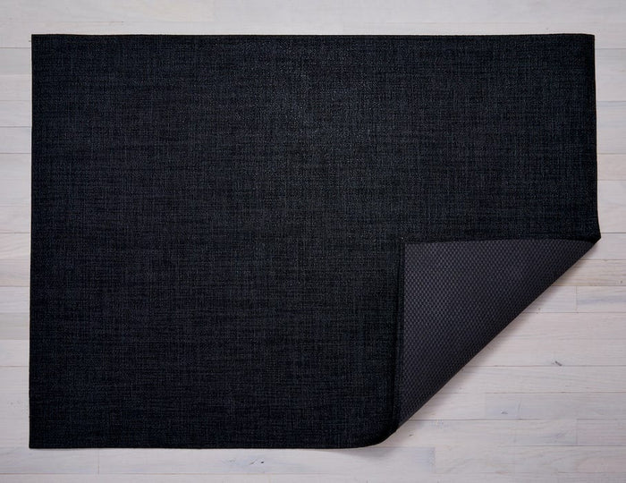 Chilewich Plynyl® Boucle Woven Floor Mat, Noir