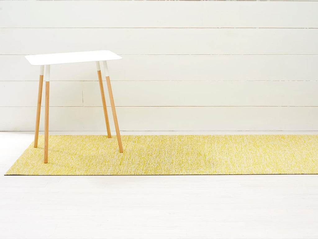 Chilewich Plynyl® Shag, Heathered Lemon 2' x 6'