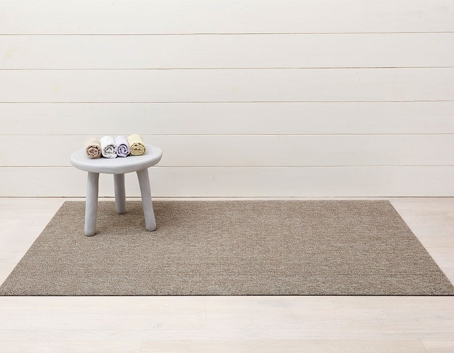 Chilewich Plynyl® Shag, Heathered Pebble