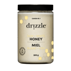 Drizzle White Raw Honey 500g