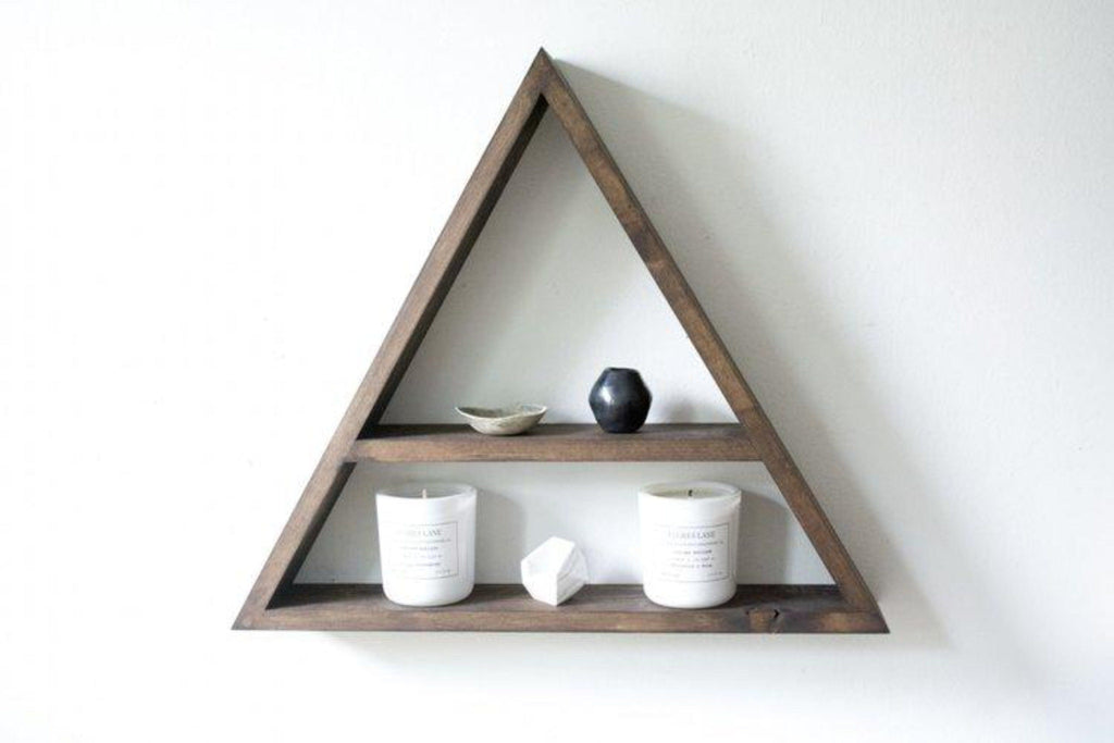 Horizon Geometric Shelf Coffee