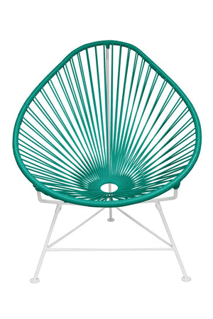 Innit Acapulco Chair White Turquoise / White