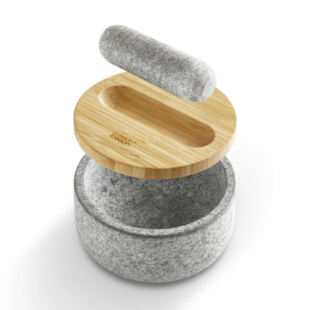 Joseph Joseph Dash™ Pestle & Mortar with Bamboo Lid