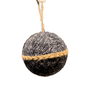 Knit Ball Ornament