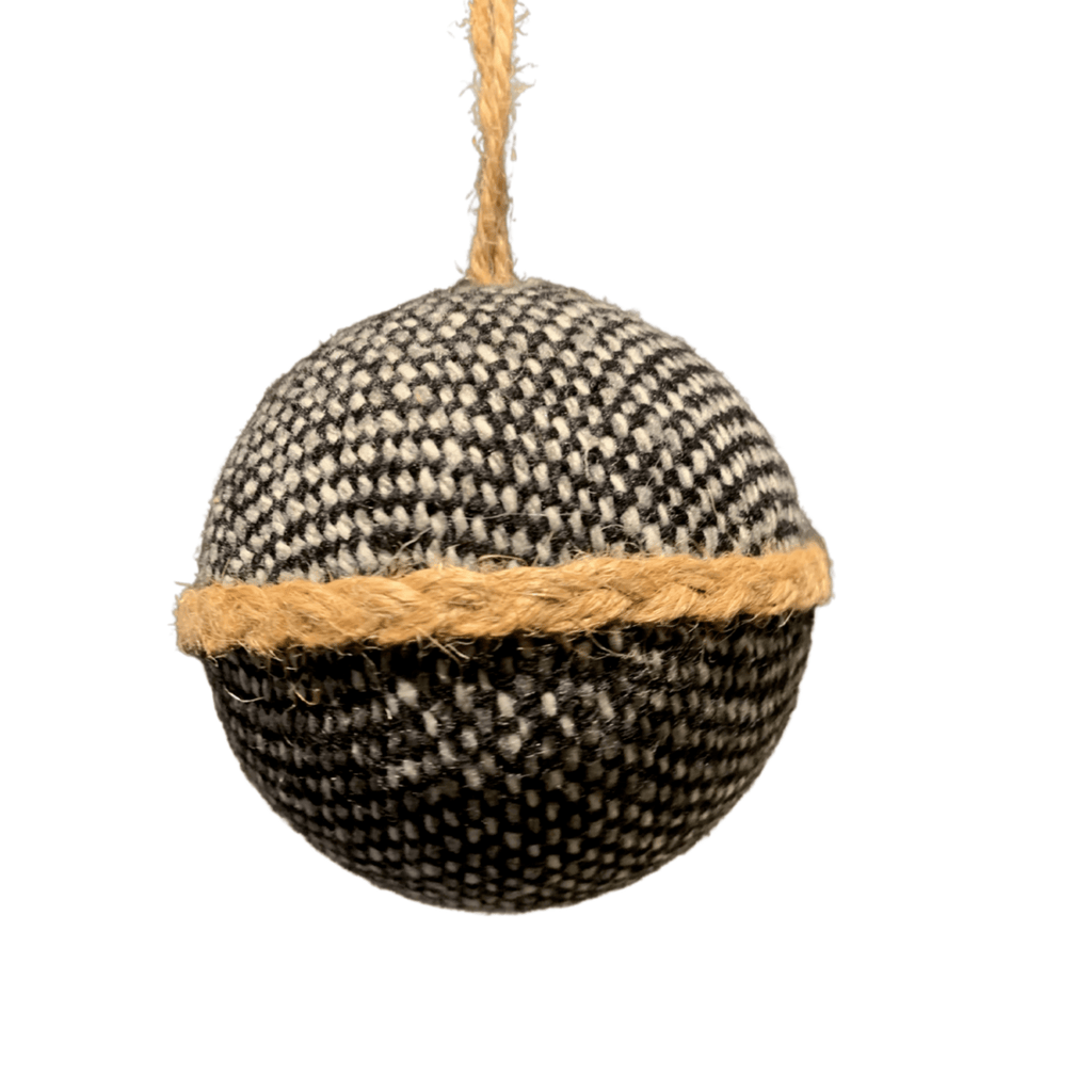 Knit Ball Ornament