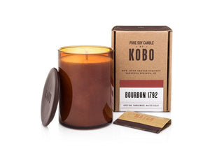 KOBO Woodblock Candle, Bourbon 1792
