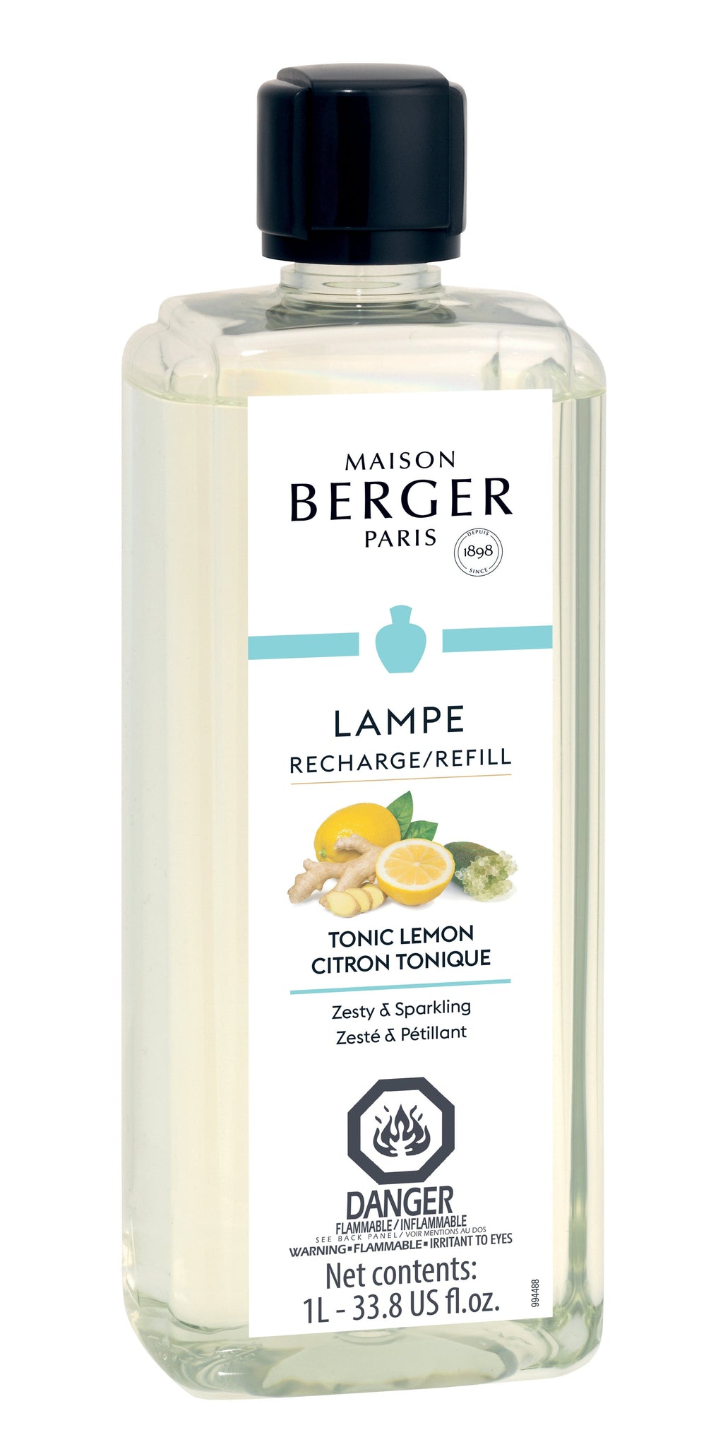 Maison Berger Paris Fuel, Tonic Lemon 500mL (16.9oz)