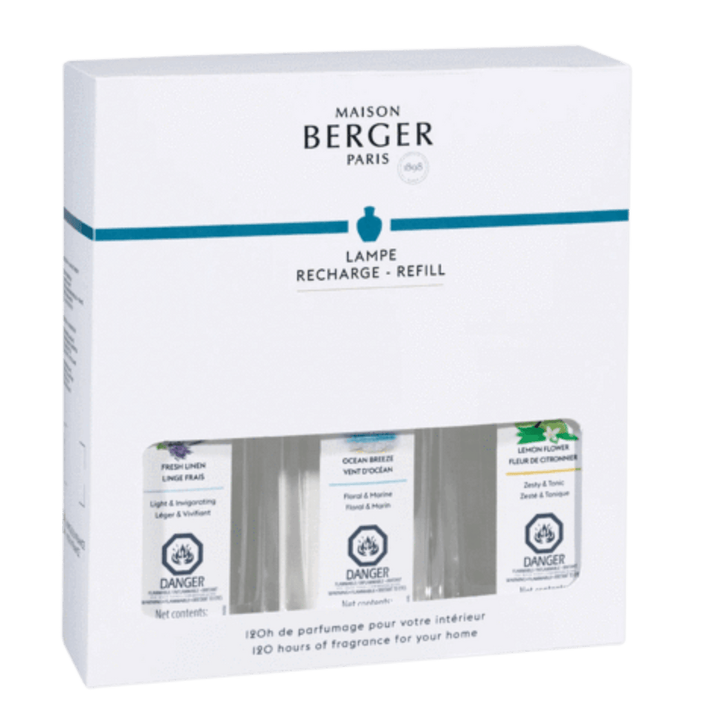 Maison Berger Paris Fuel Trio Pack, Fresh