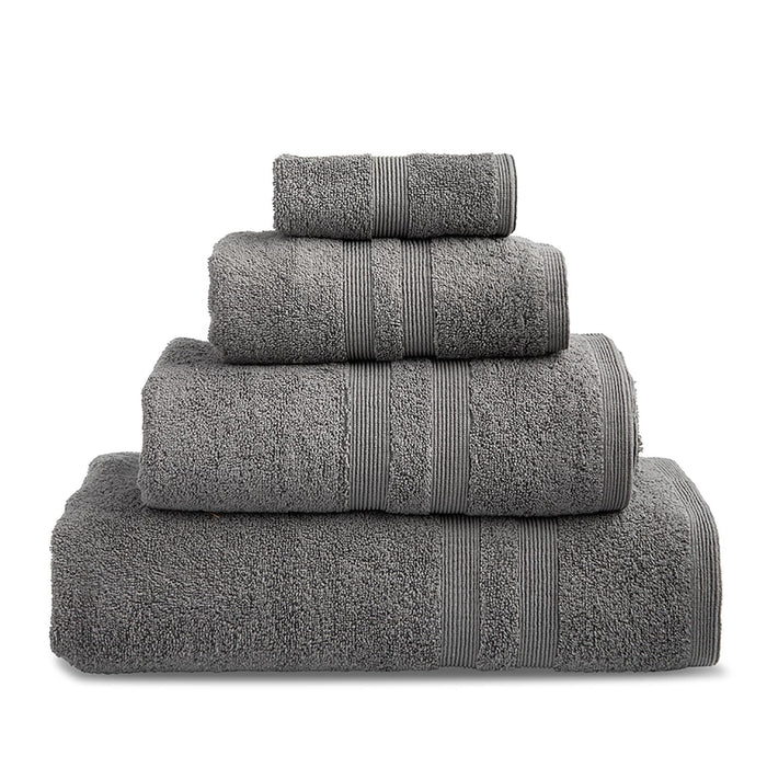 Moda at Home Allure Towel Collection, Dark Grey