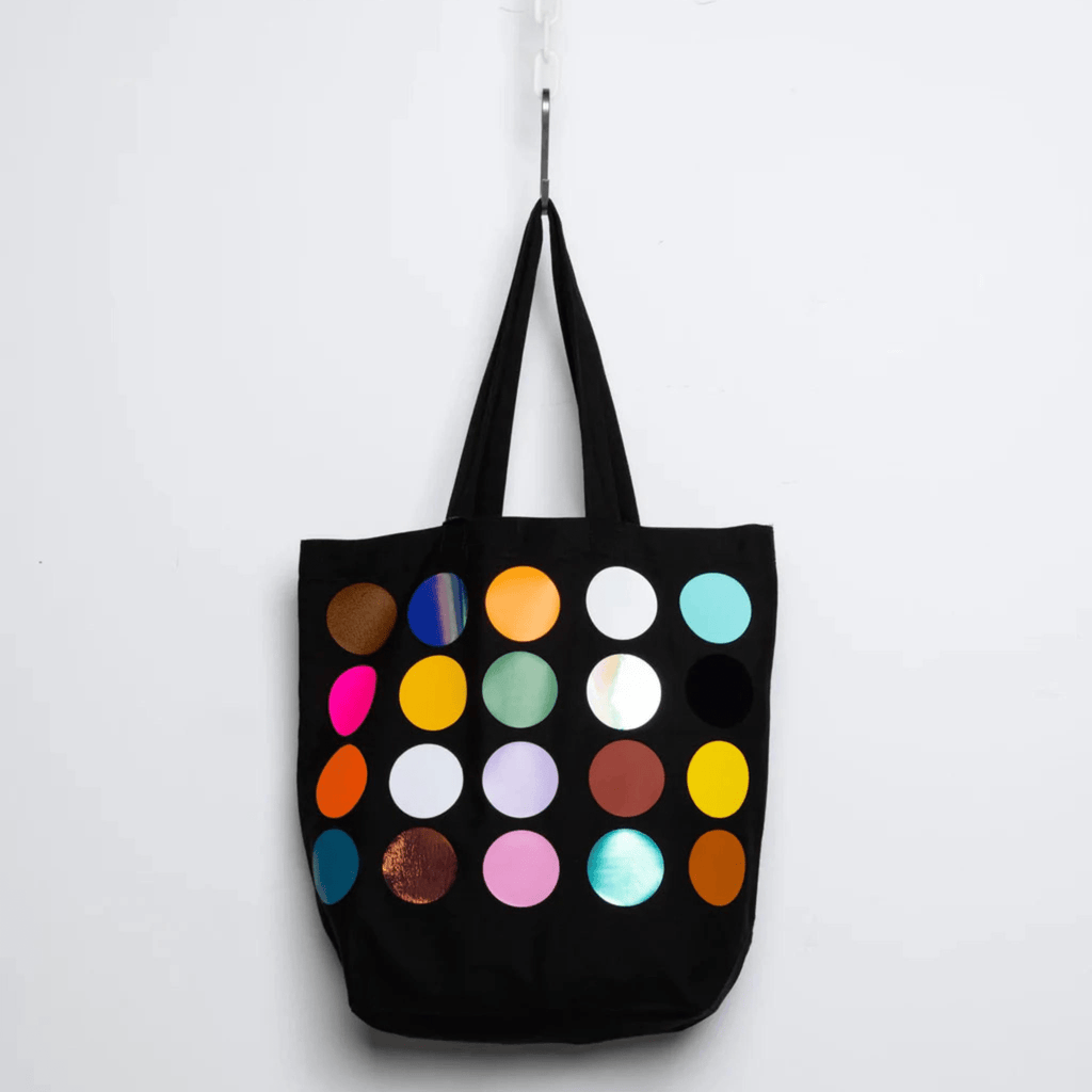 OkayOk Polka Dot Tote XL Black