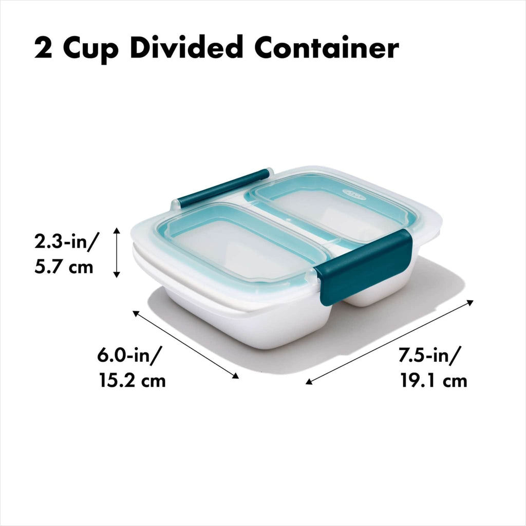 OXO Prep & Go Divided Container