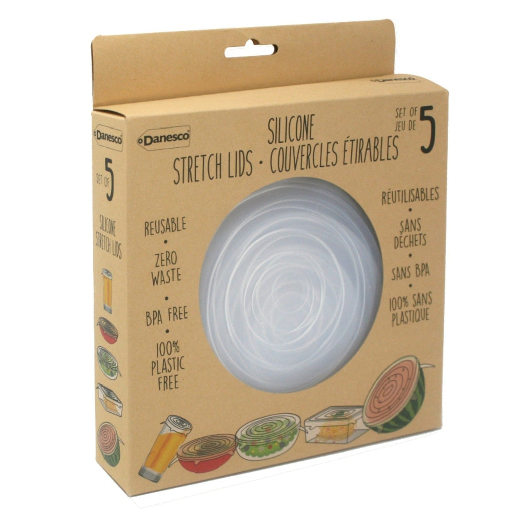 Silicone Stretch Lids Clear