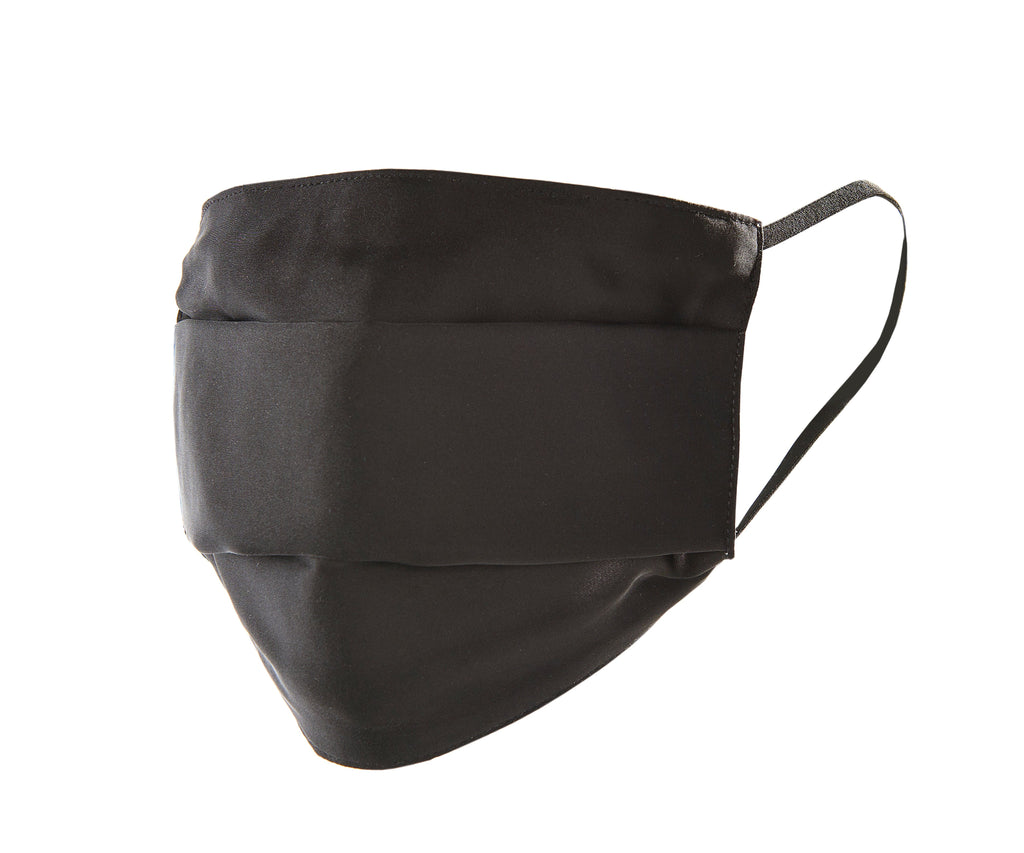 Silky Adult Reusable Mask Black