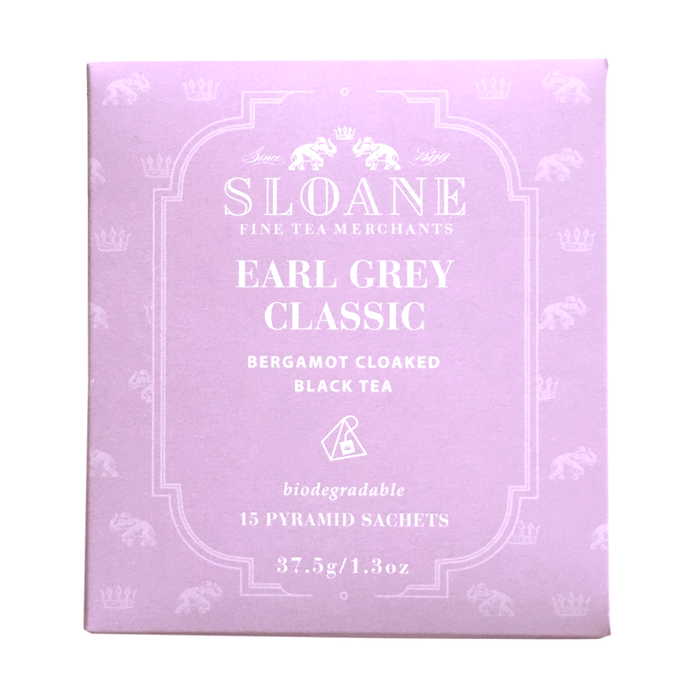 Sloane Tea, Earl Grey Classic Sachets