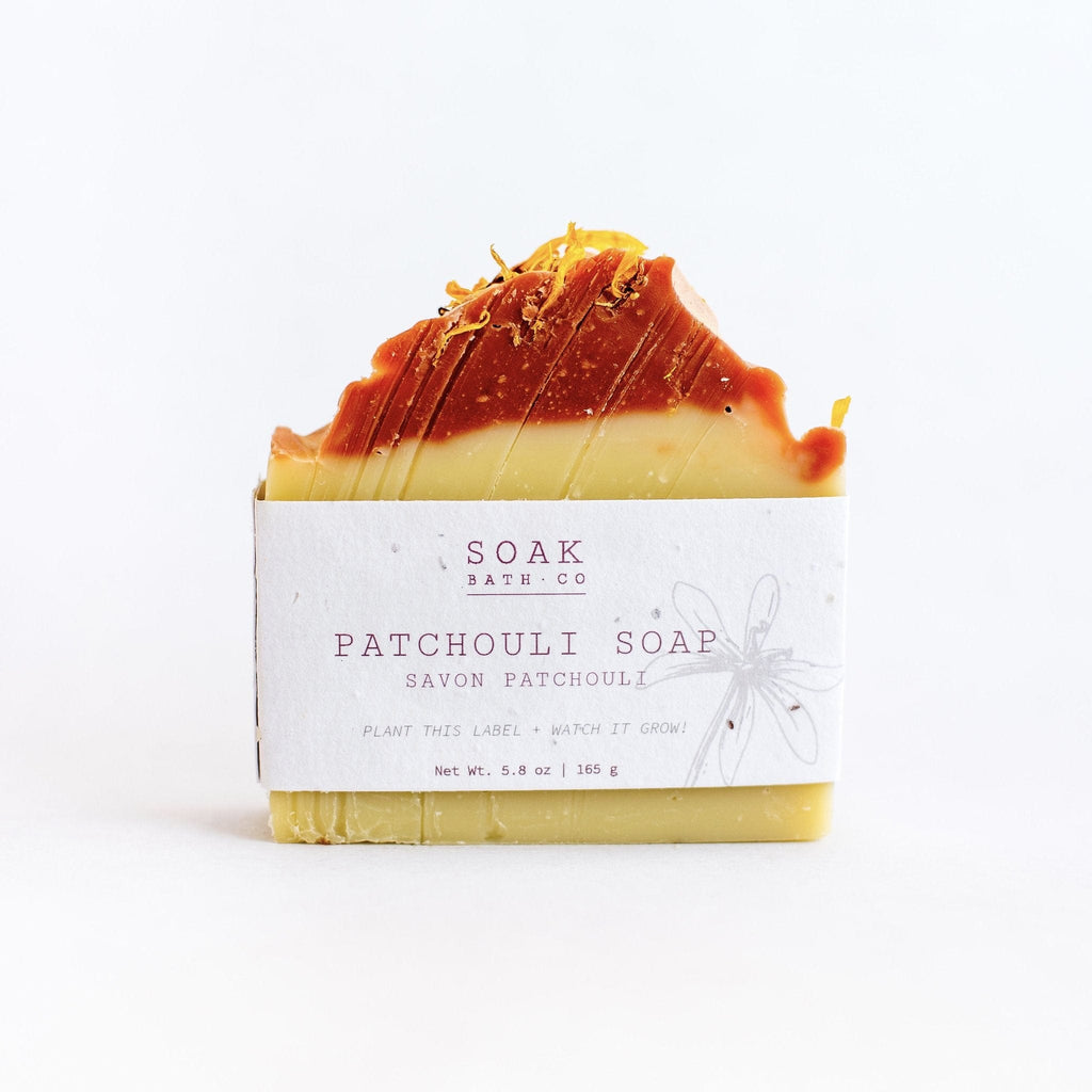 SOAK Bath Co Soap Bar, Patchouli