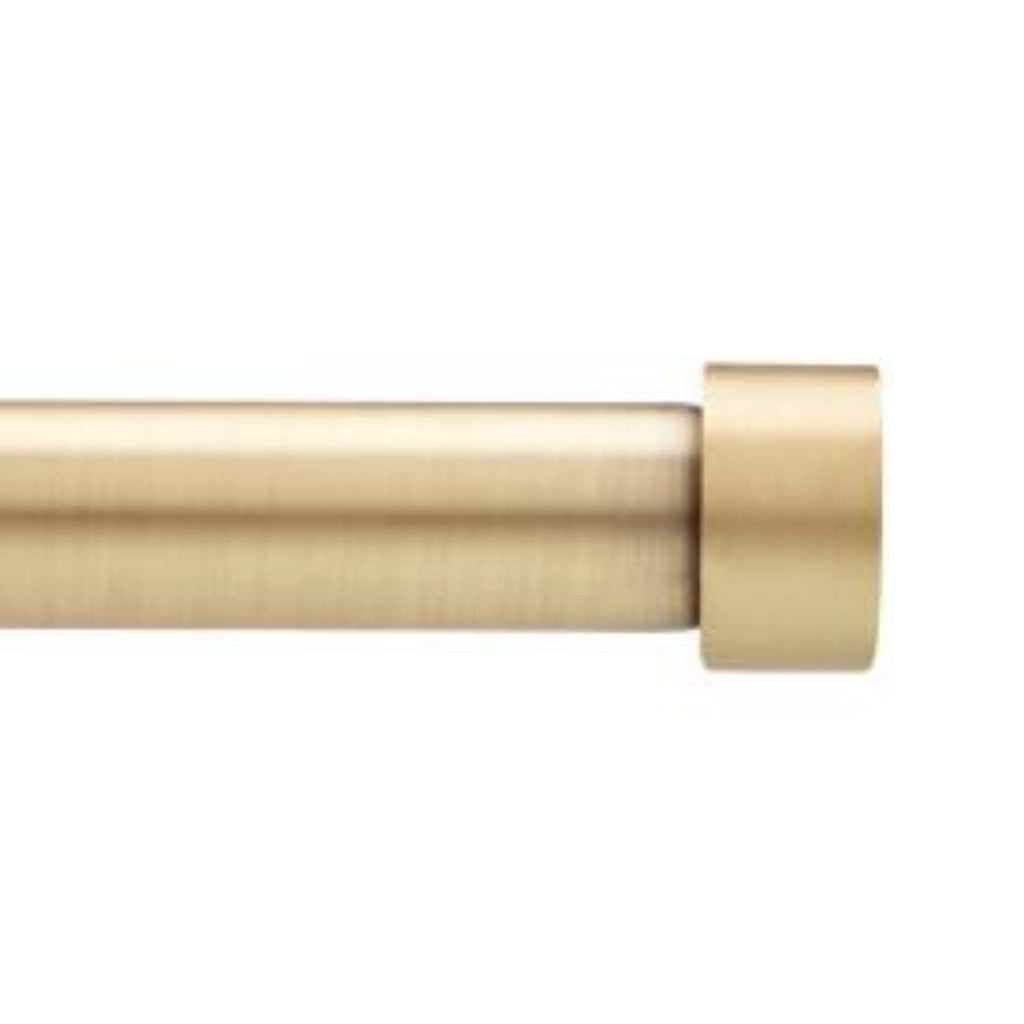 Umbra Cappa Curtain Rod, Brass 91cm -183cm (36"-66")