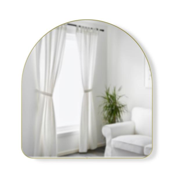 Umbra Hubba Arched Mirror, Brass