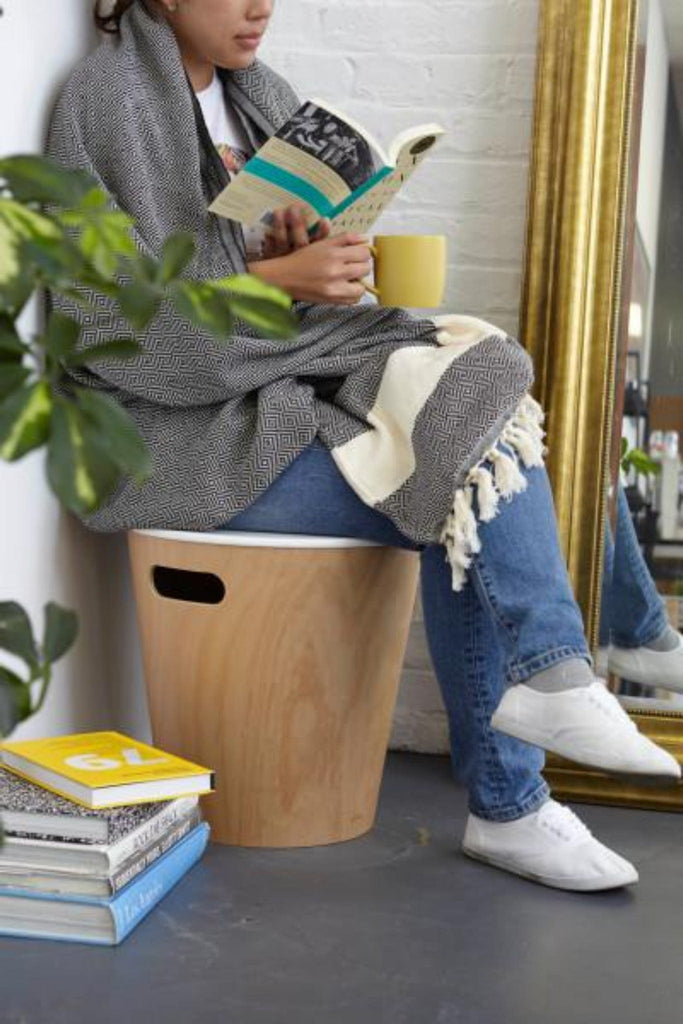 Woodrow Storage Stool