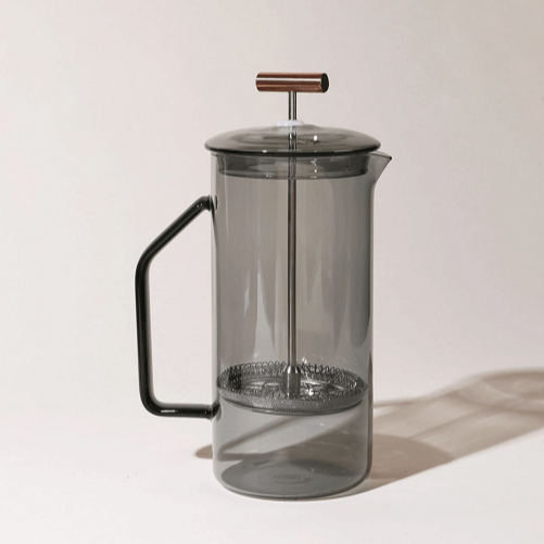 Yield Design Co Glass French Press, Grey